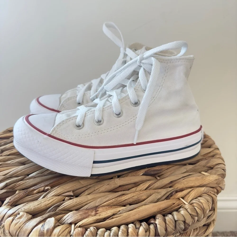 Converse Chuck Taylor All Star Hi Lift Sneaker - Little Kid - White Size 1
